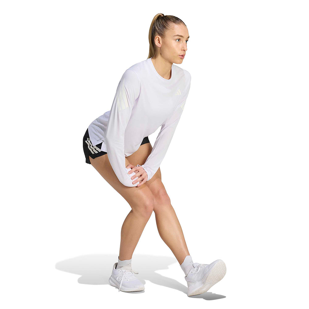 Adidas Women's Adi365 Running Climacool Iconic Long Sleeve - BlackToe Running