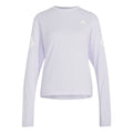 Adidas Women's Adi365 Running Climacool Iconic Long Sleeve - BlackToe Running#colour_frozen-purple-white