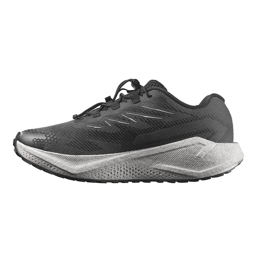 Salomon Men's Aero Blaze 4 Gravel - BlackToe Running#colour_black-silver-cloud