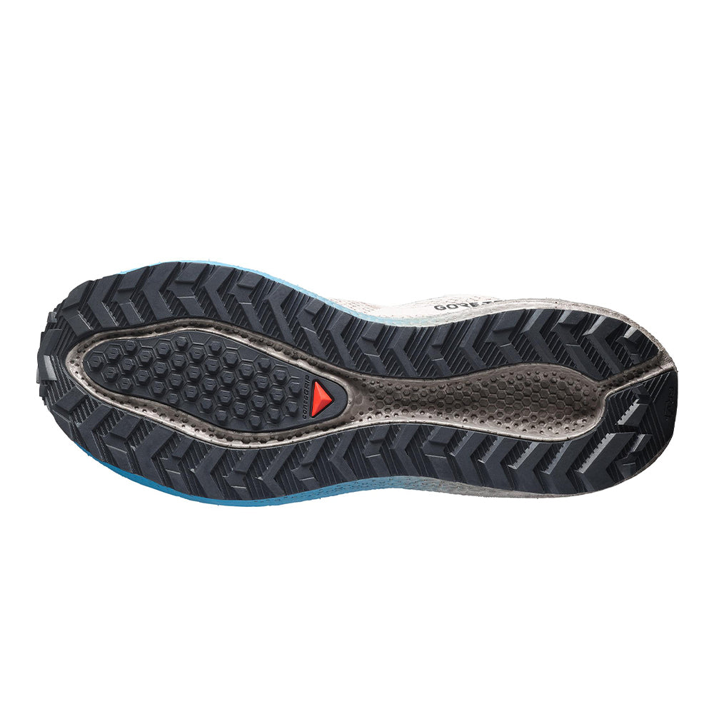 Salomon Men's Aero Blaze 4 Gravel GTX - BlackToe Running#colour_oxford-tan-black-niagara