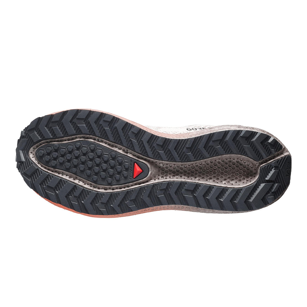Salomon Women's Aero Blaze 4 Gravel GTX - BlackToe Running#colour_rainy-day-black-nectarine