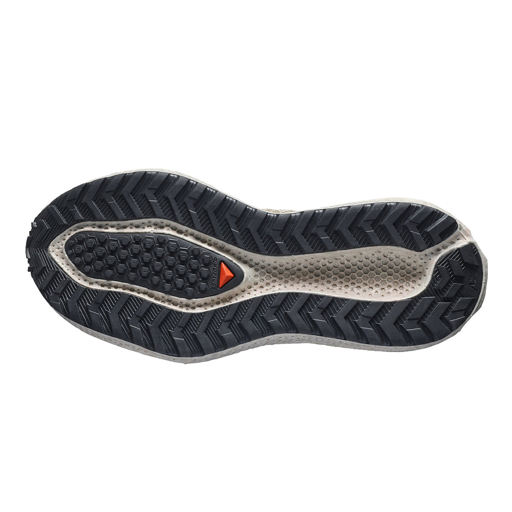 Salomon Women's Aero Glide 4 Gravel - BlackToe Running#colour_tapioca-desert-tan