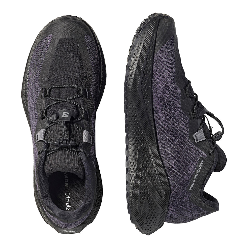 Salomon Men's Aero Glide 4 Gravel - BlackToe Running