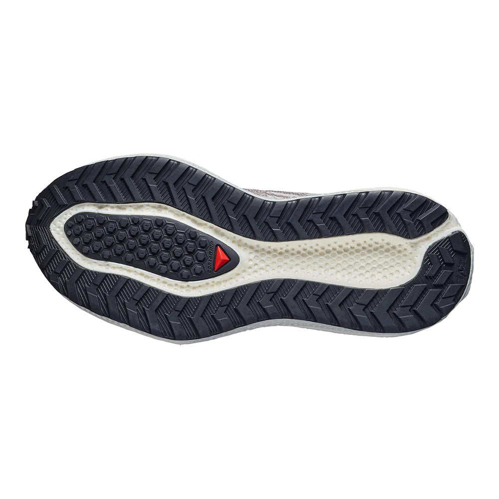 Salomon Women's Aero Glide 4 Gravel - BlackToe Running#colour_vanilla-ice-black-iron