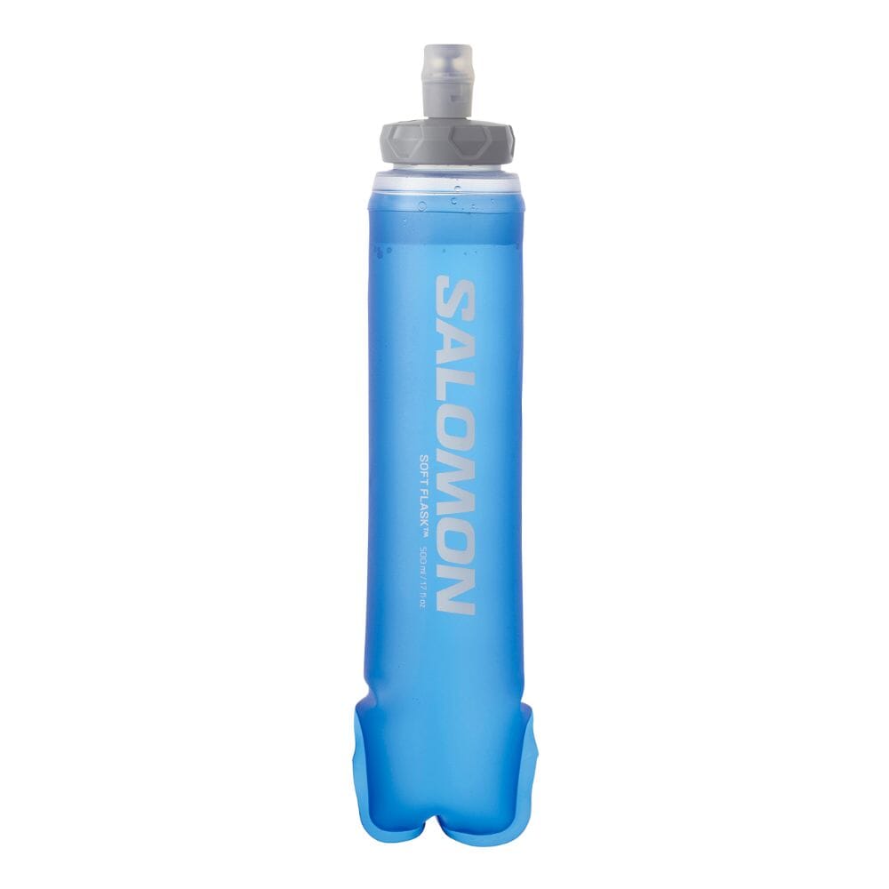 Salomon Soft Flask 500mL/17 oz 42 - BlackToe Running#colour_clear-blue