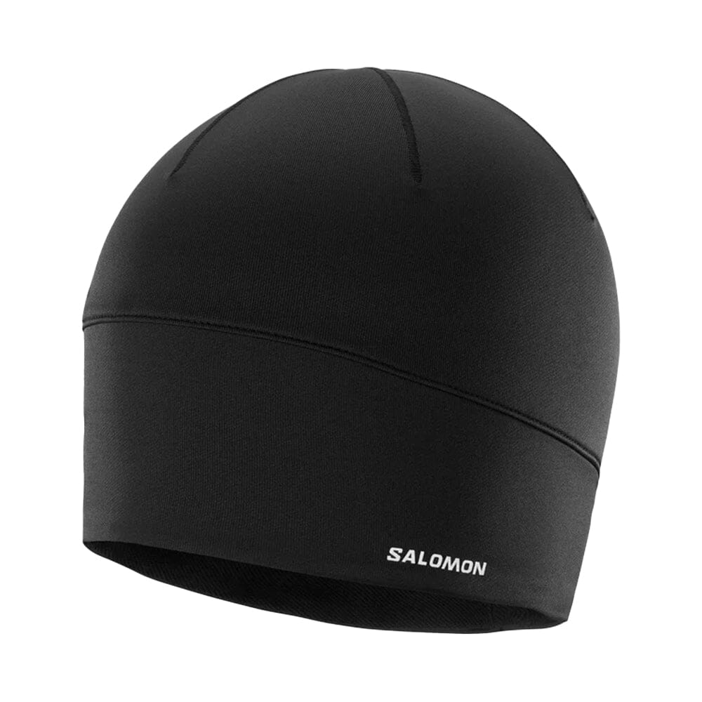 Salomon Active Beanie - BlackToe Running#colour_deep-black