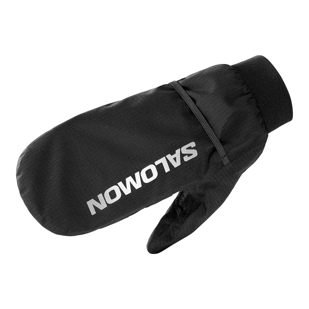 Salomon Bonatti Waterproof Mitten - BlackToe Running#colour_deep-black