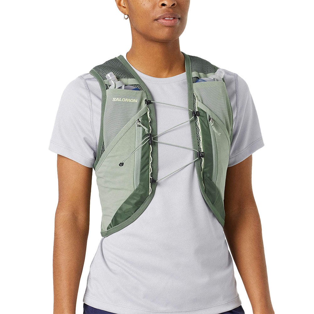 Salomon Active Skin 12 - BlackToe Running#colour_laurel-wreath-lily-pad-aloe