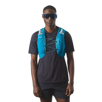 Salomon Active Skin 4 Set - BlackToe Running#colour_blue-danub