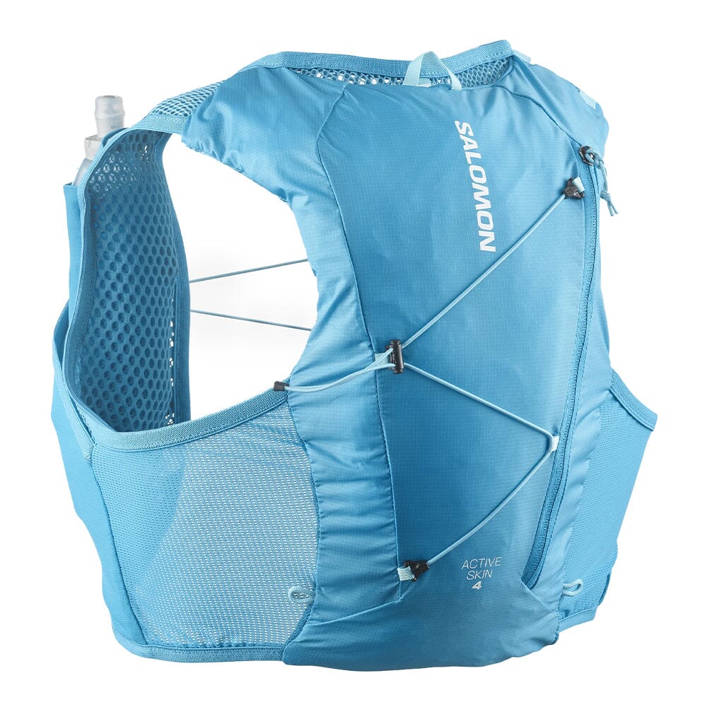 Salomon Active Skin 4 Set - BlackToe Running#colour_blue-danub