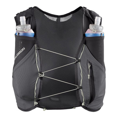 Salomon Advanced Skin 5 Set - BlackToe Running#colour_phantom-castelrock-icicle