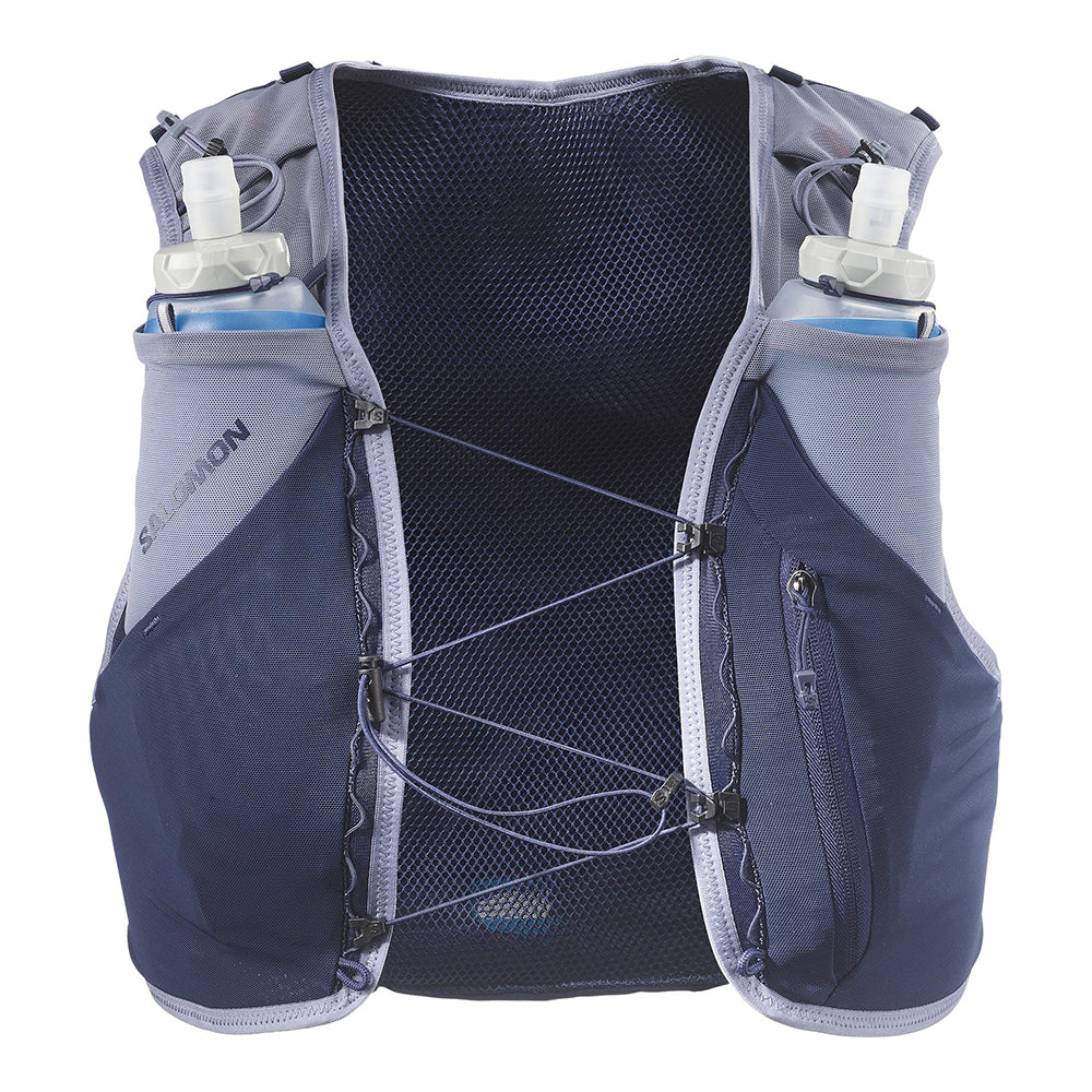 Salomon Advanced Skin 5 Set - BlackToe Running#colour_maritime-blue-grisaille
