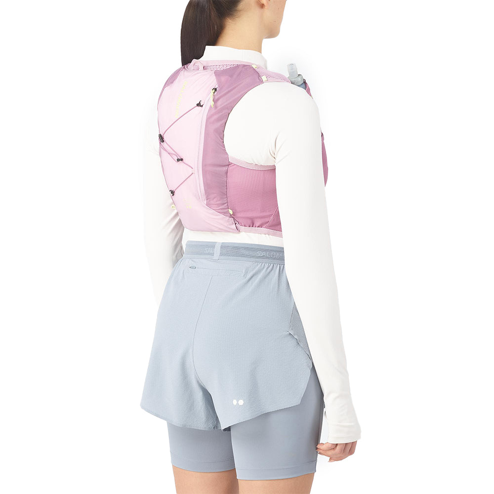 Salomon Women's Active Skin 4 Set - BlackToe Running#colour_dusky-orchid-dawn-pink