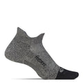 Feetures Elite Ultralight Cushion No-Show Tab Socks - BlackToe Running#colour_gray