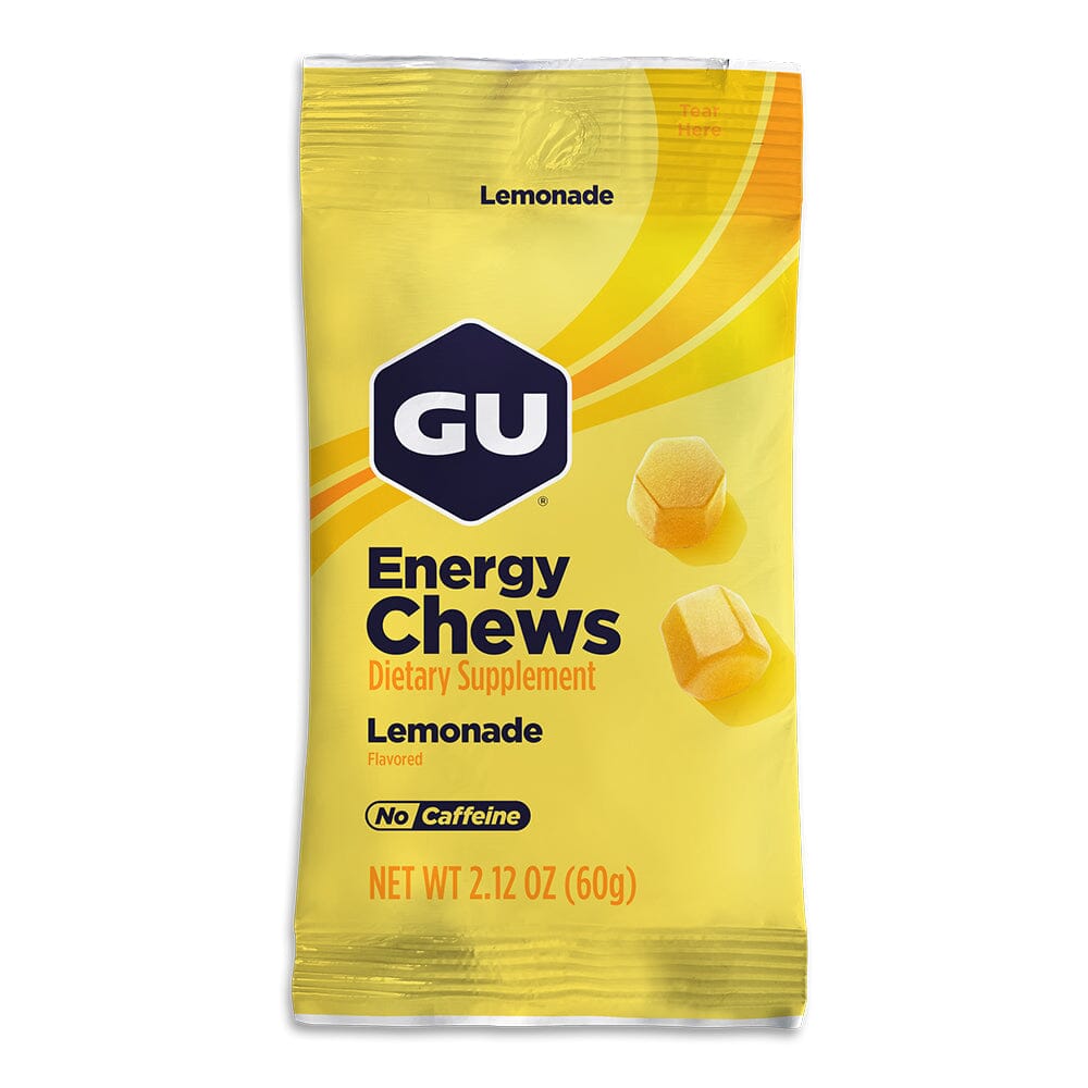 GU Chews - 2 Serving Pack Nutrition - BlackToe Running - 