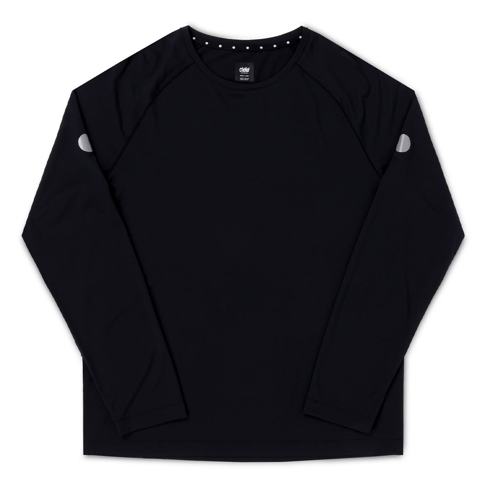 Ciele Men's DLY Long Sleeve - BlackToe Running
