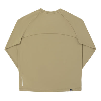 Ciele Men's DLY Long Sleeve - BlackToe Running#colour_canvas