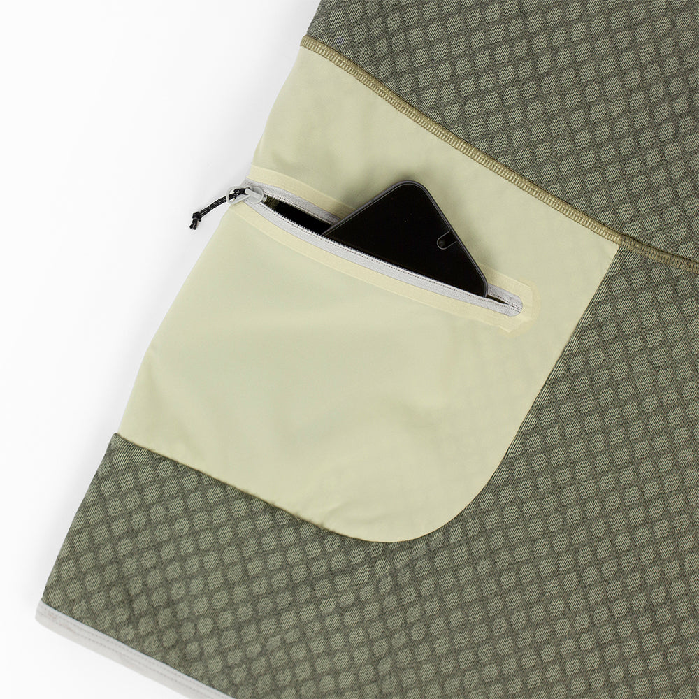 Ciele Men's VLV Half Zip - BlackToe Running#colour_glade