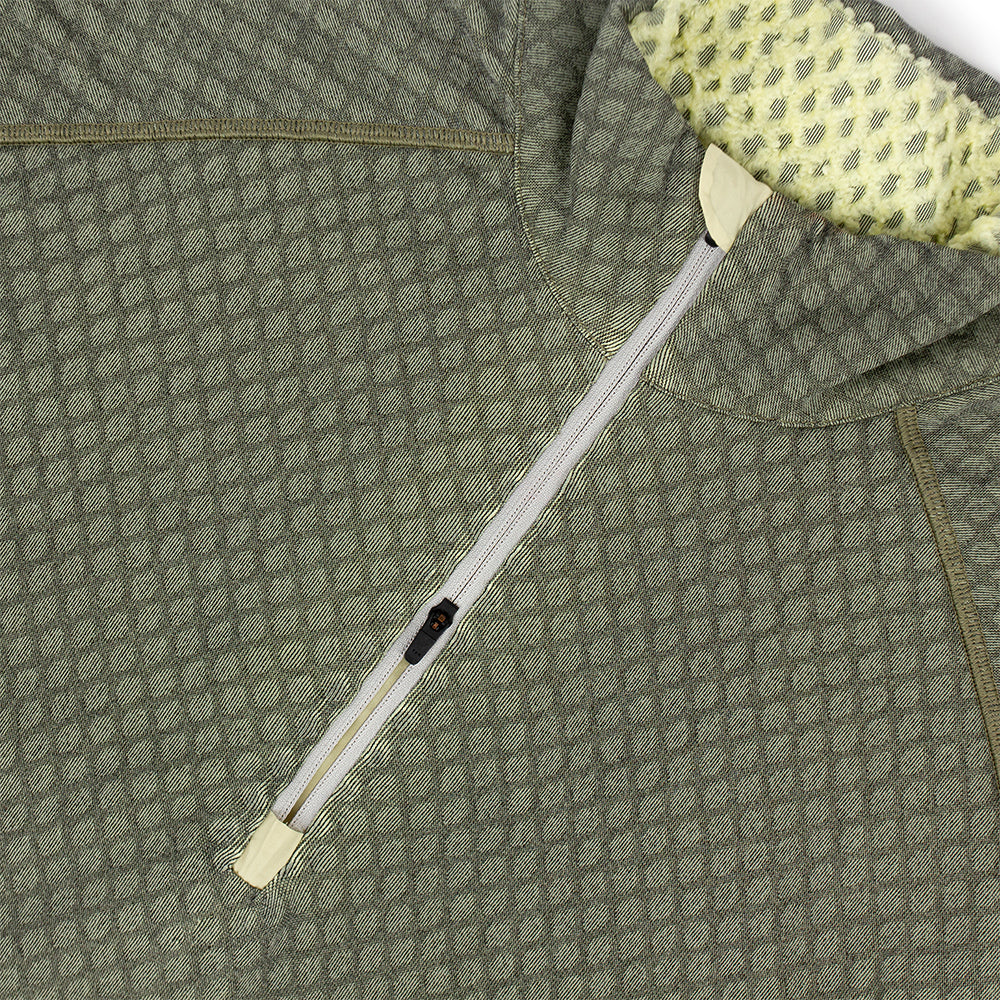 Ciele Men's VLV Half Zip - BlackToe Running#colour_glade