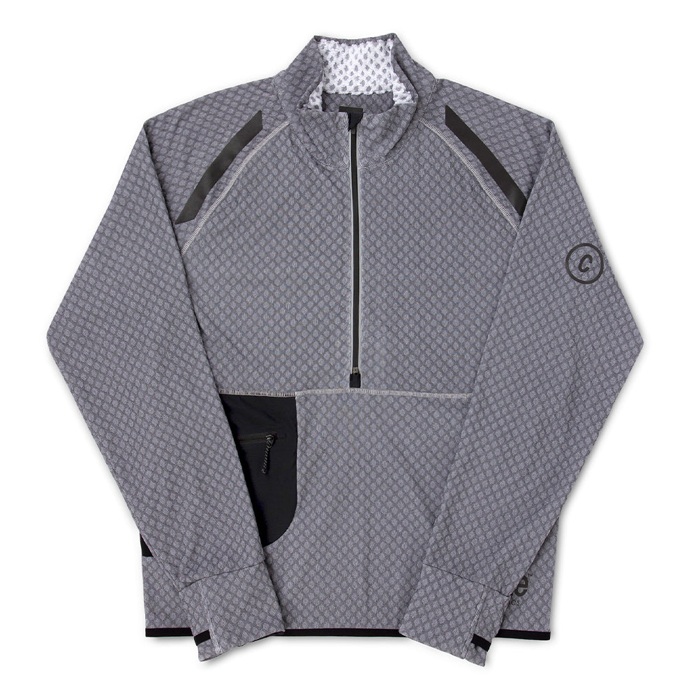 Ciele Men's VLV Half Zip - BlackToe Running#colour_niterite