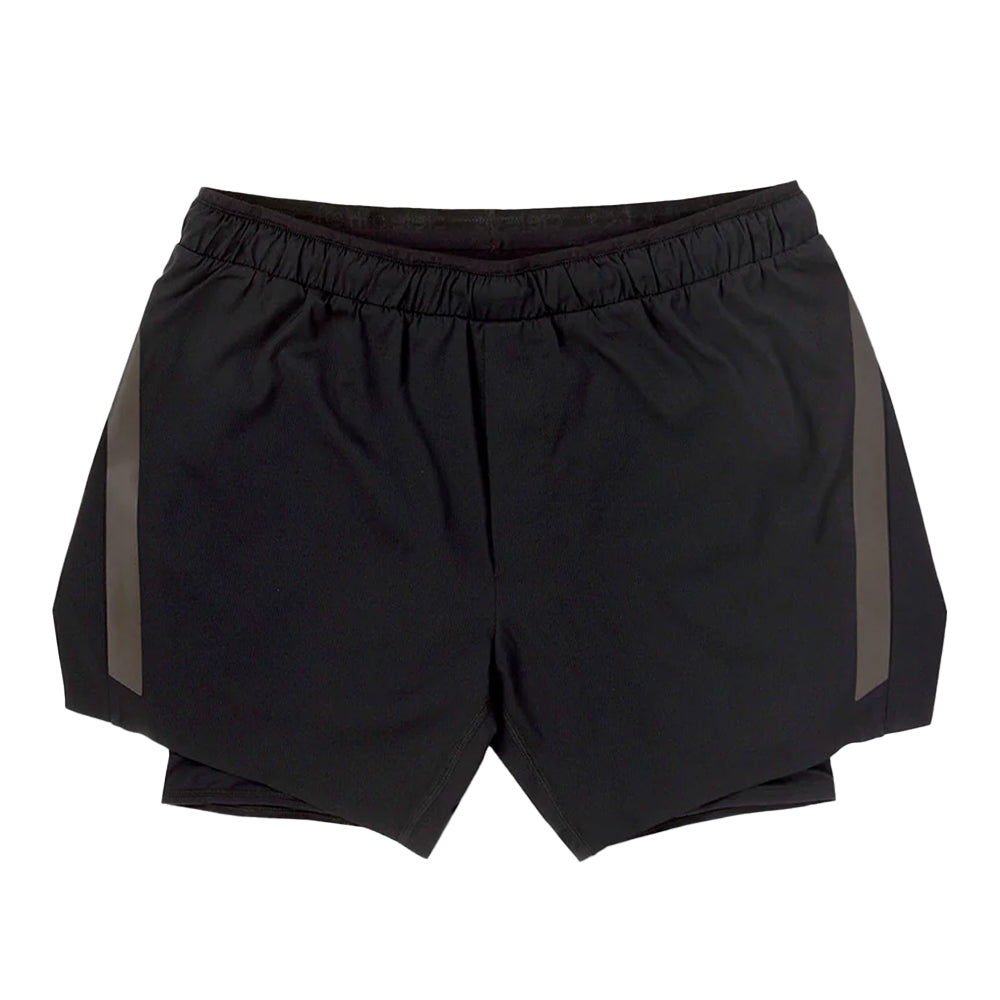 Ciele Men's DLY Short 5" Long Brief - BlackToe Running