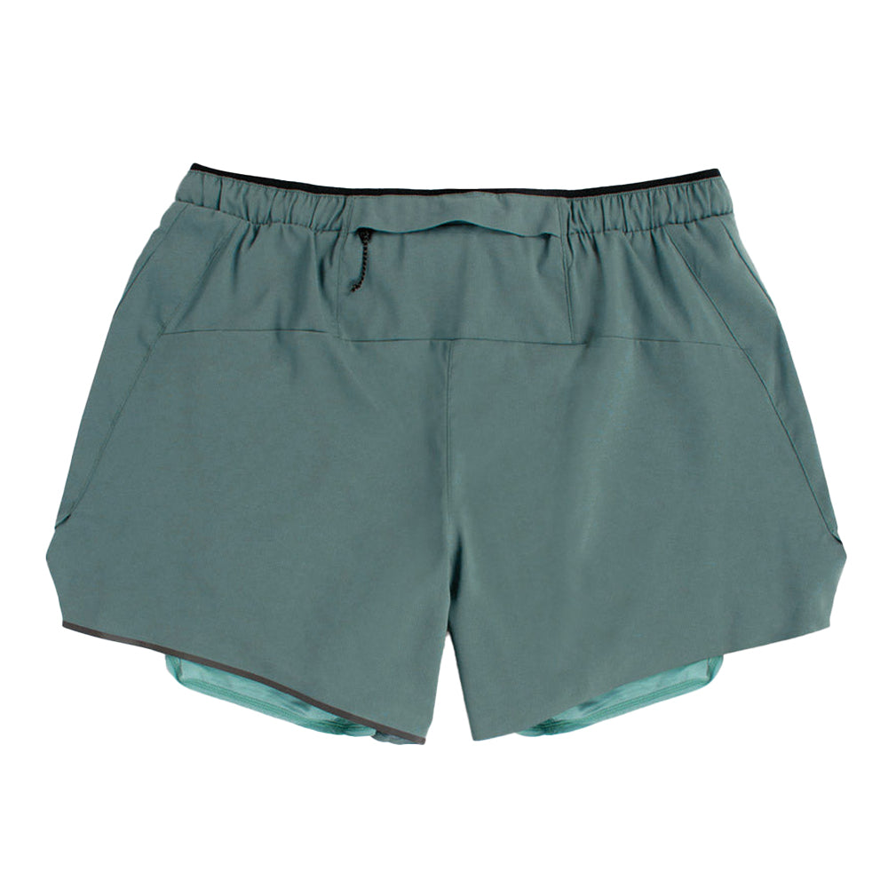 Ciele Men's DLY Short 5" Long Brief - BlackToe Running#colour_silver-pine