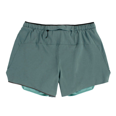 Ciele Men's DLY Short 5" Long Brief - BlackToe Running#colour_silver-pine