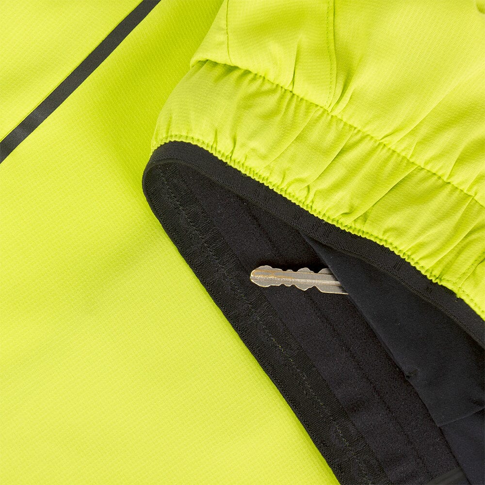 Ciele Men's DLY Short 5" Long Brief - BlackToe Running#colour_lime-green