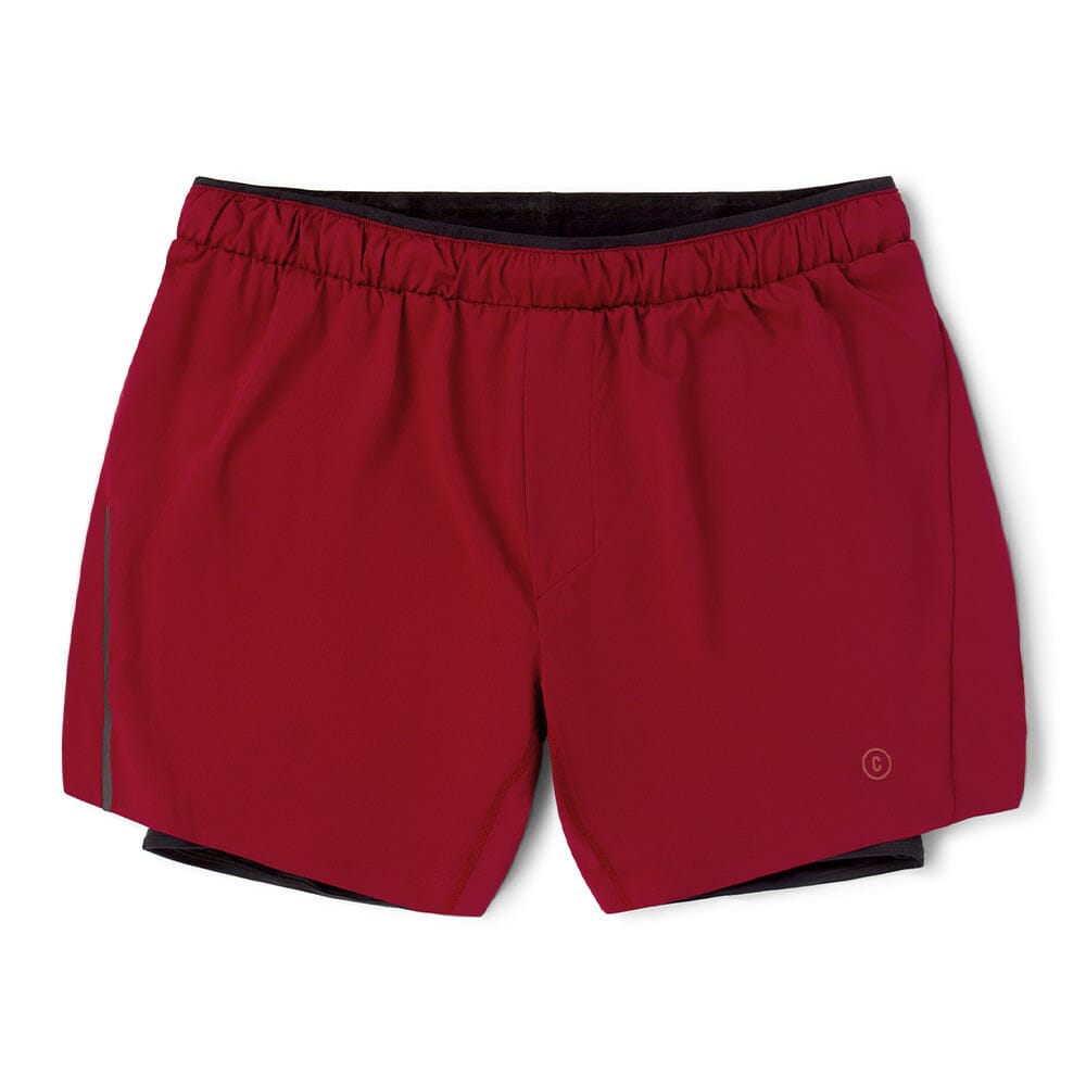 Ciele Men's DLY Short 5" Long Brief - BlackToe Running