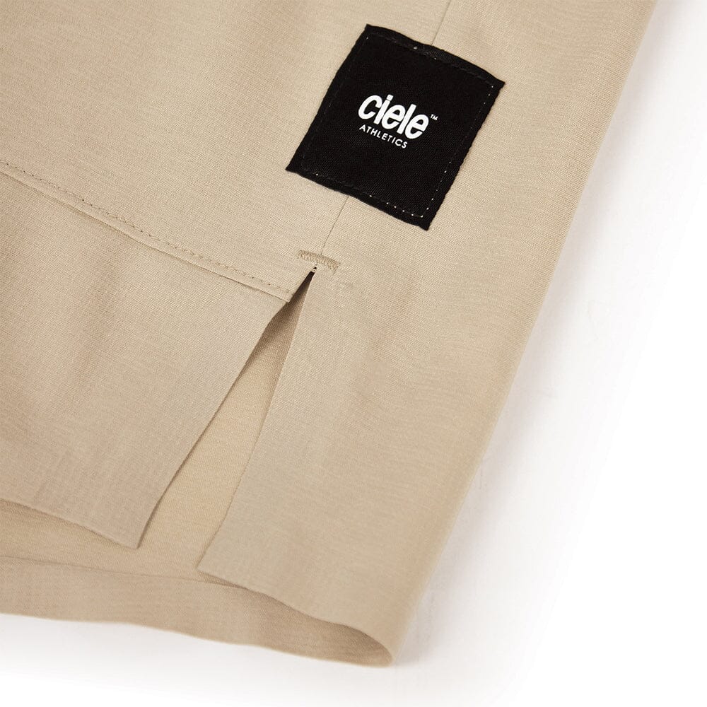 Ciele Men's AT 5" Brief Short - BlackToe Running#colour_safari