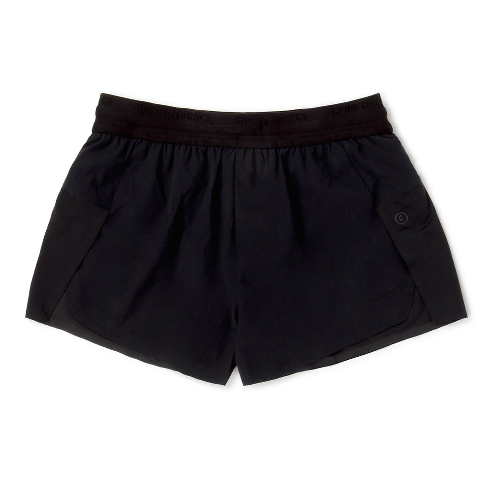 Ciele Men's ICNShort 3" Brief Short - BlackToe Running