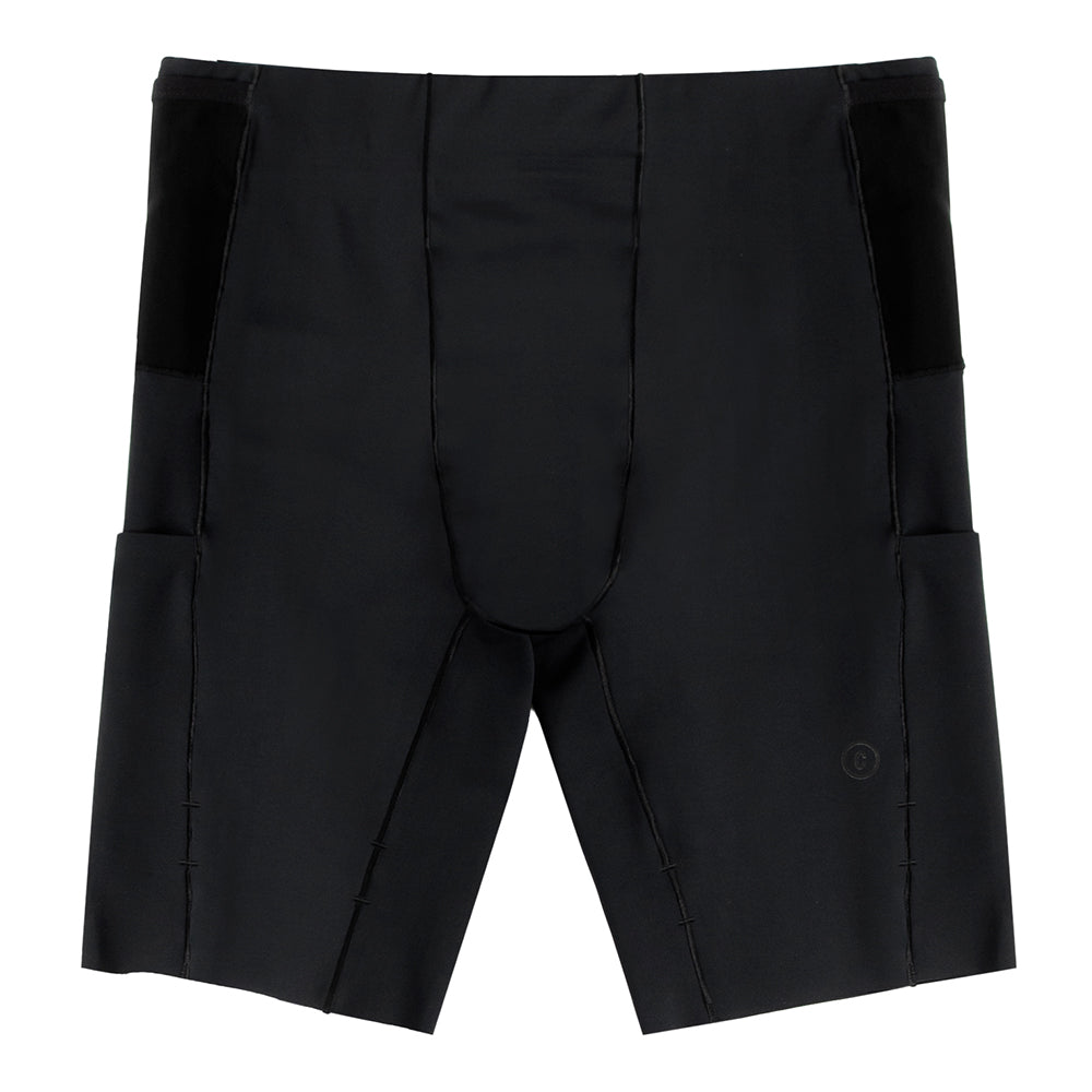 Ciele Men's CRGTight Short 9" - BlackToe Running#colour_shadowsphinx