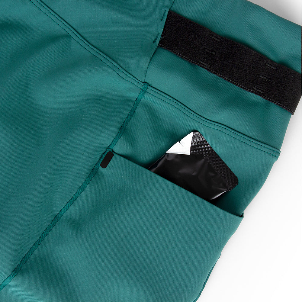 Ciele Men's FSTTight 8" Short - BlackToe Running#colour_dark-harbor