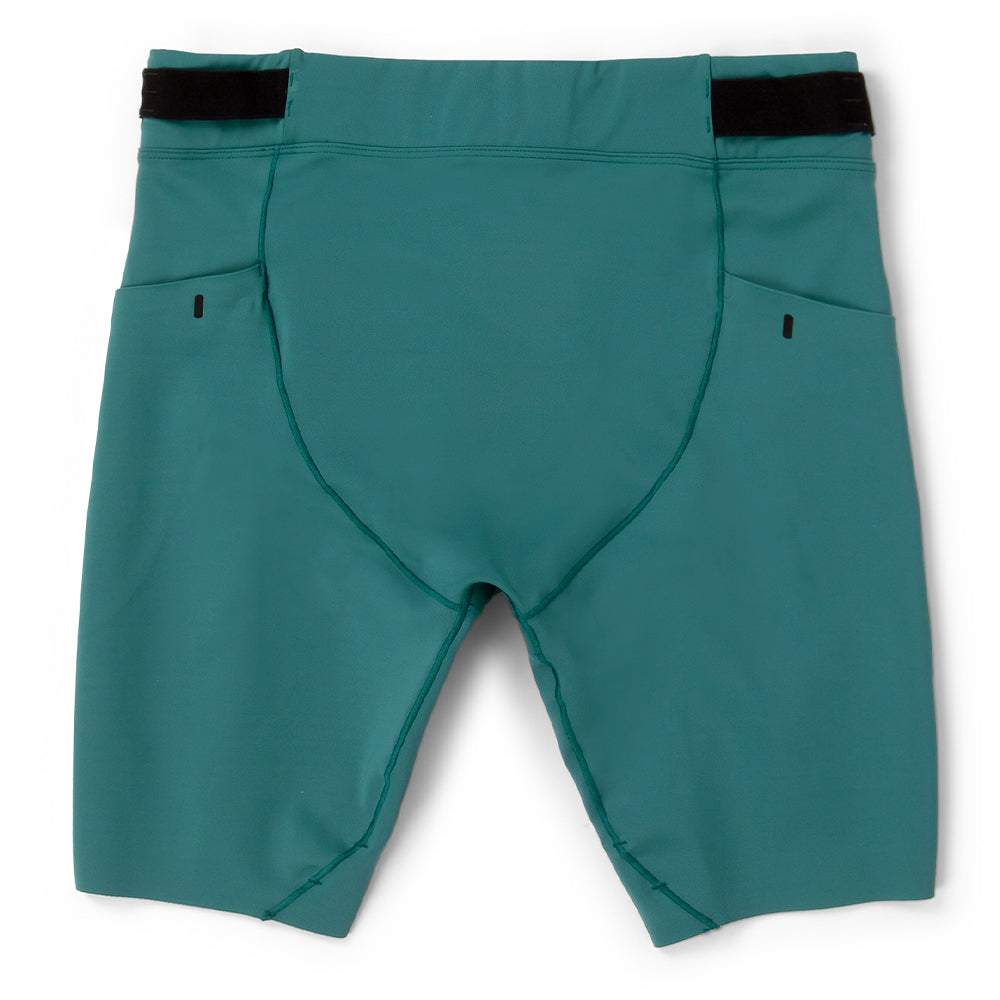 Ciele Men's FSTTight 8" Short - BlackToe Running#colour_dark-harbor