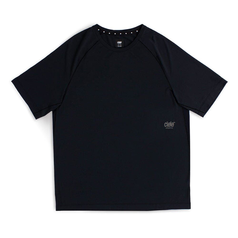 Ciele Men's DLY TShirt - BlackToe Running#colour_shadowcast