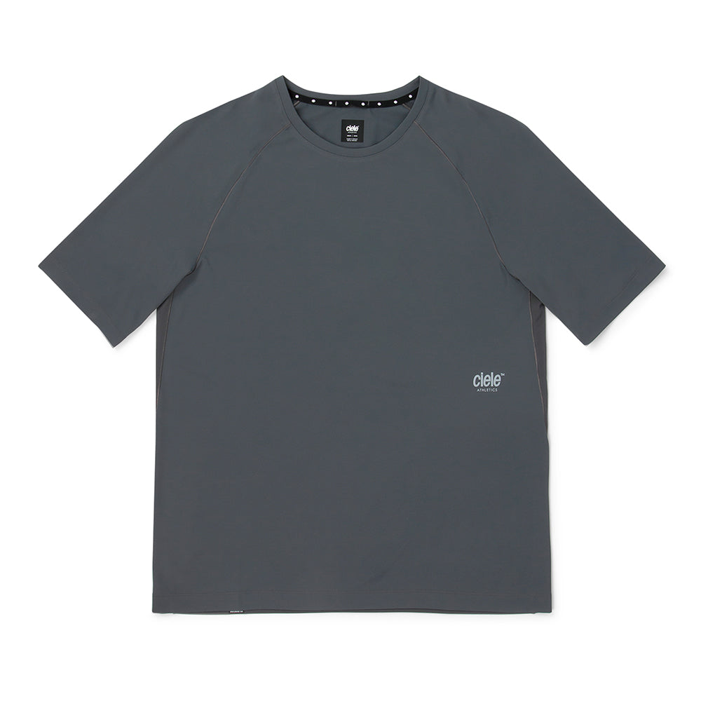 Ciele Men's DLY TShirt - BlackToe Running#colour_ocean