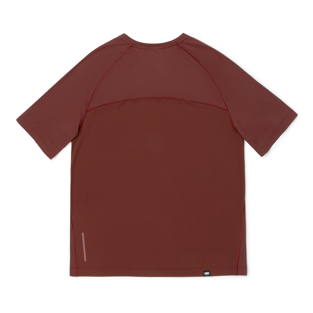 Ciele Men's DLY TShirt - BlackToe Running#colour_andorra