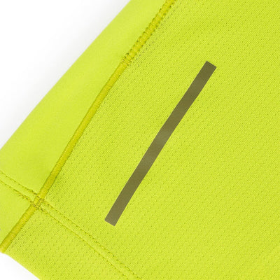 Ciele Men's DLY TShirt - BlackToe Running#colour_lime-green