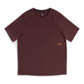Ciele Men's DLY TShirt - BlackToe Running#colour_dark-wine-red