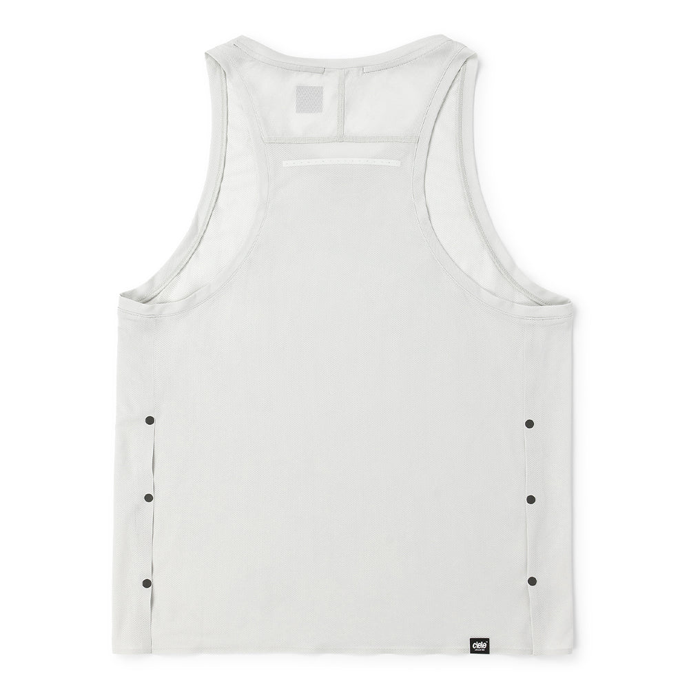 Ciele Men's FSTSinglet - BlackToe Running#colour_light-grey