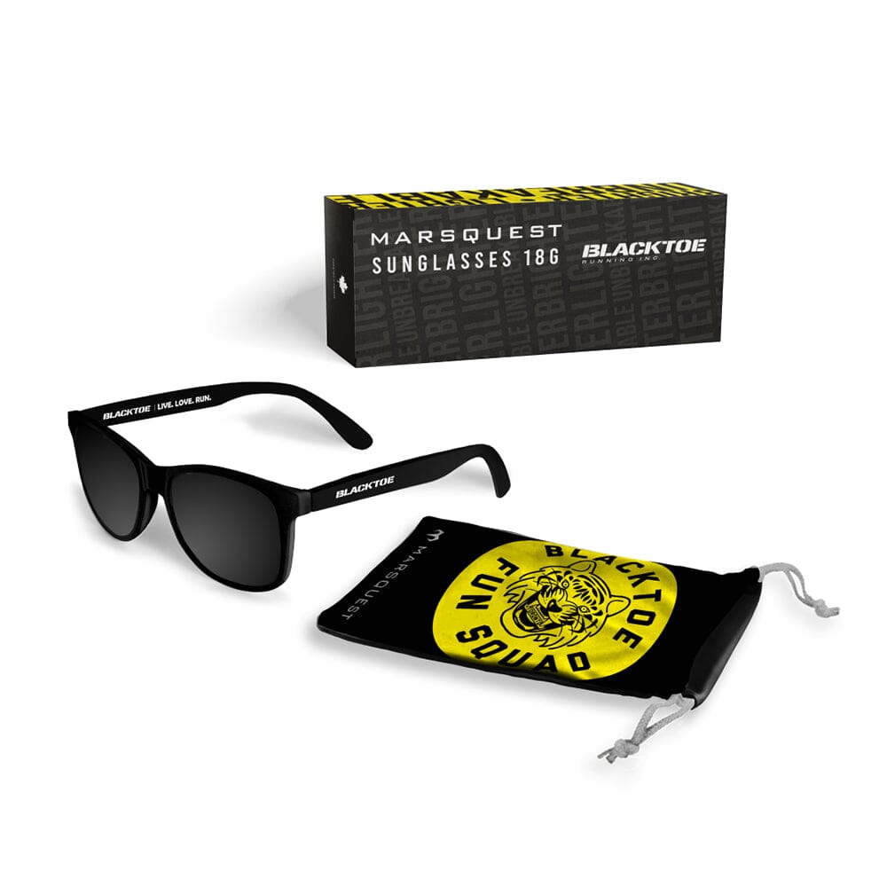 BlackToe x Marsquest Sunglasses - Black - BlackToe Running