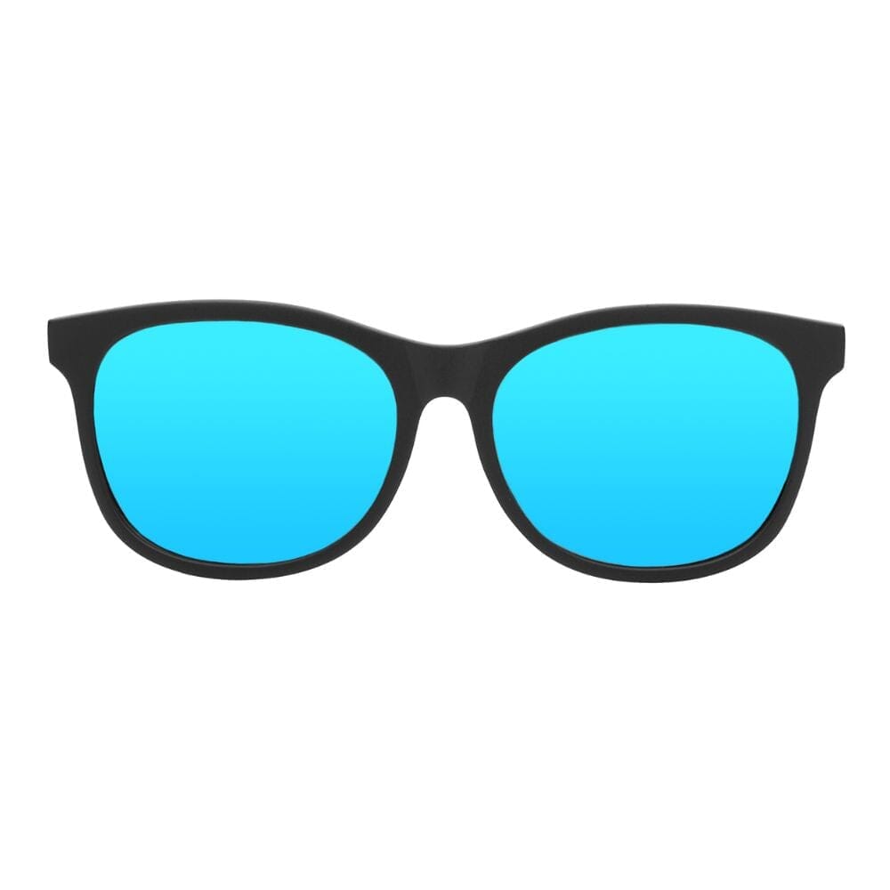 Marsquest Momentum Sunglasses - BlackToe Running#colour_carbon-black-neon-blue