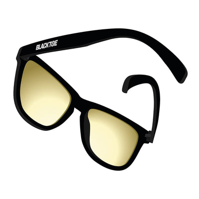 BlackToe x Marsquest Sunglasses – Black & Gold - BlackToe Running#colour_carbon-black-gold