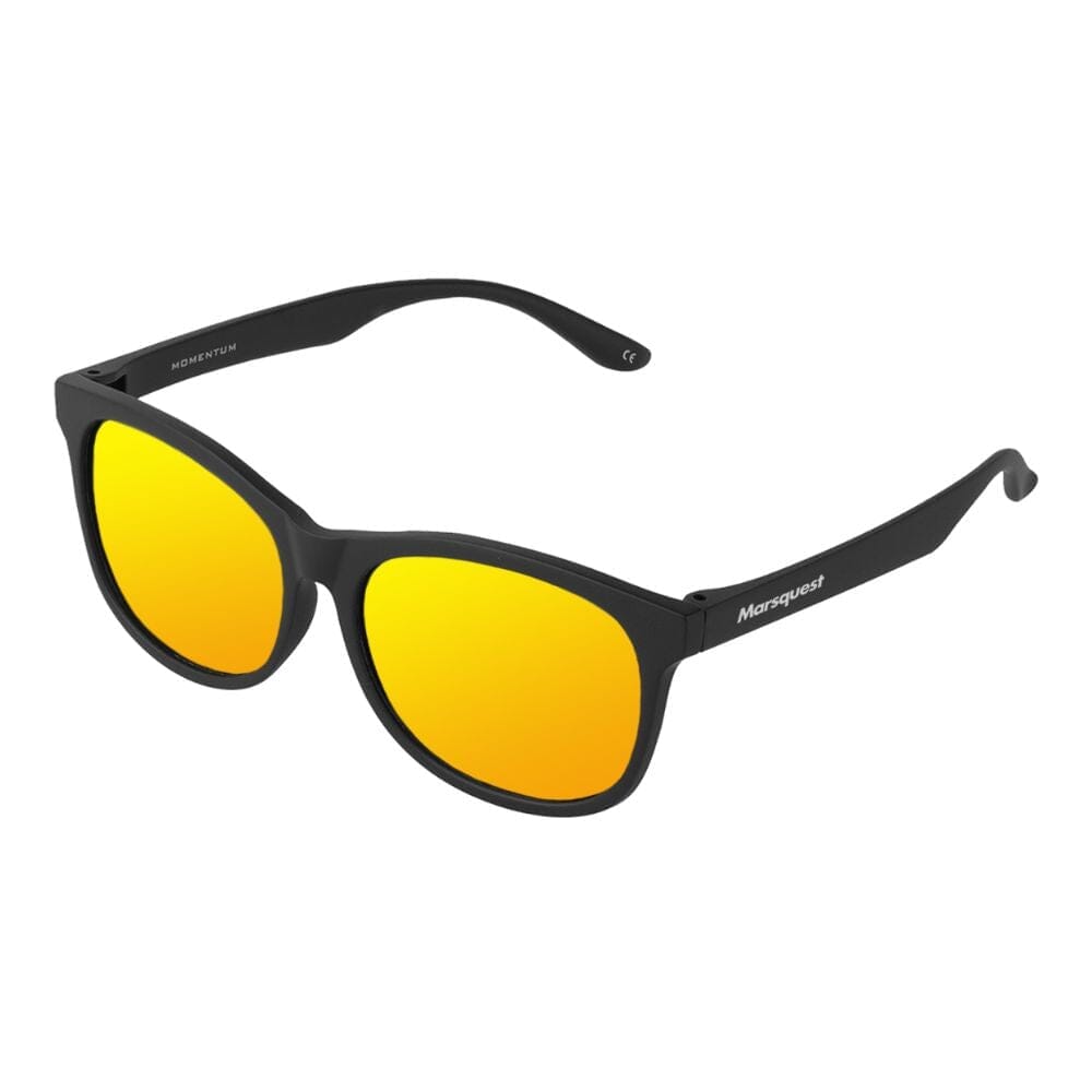 Marsquest Momentum Sunglasses - BlackToe Running#colour_carbon-black-gold