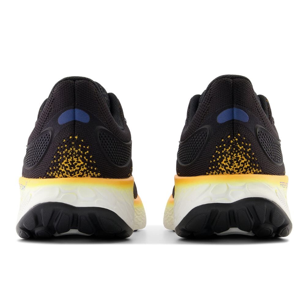 New Balance Men's Fresh Foam X 1080v12 - BlackToe Running#colour_black-hot-marigold