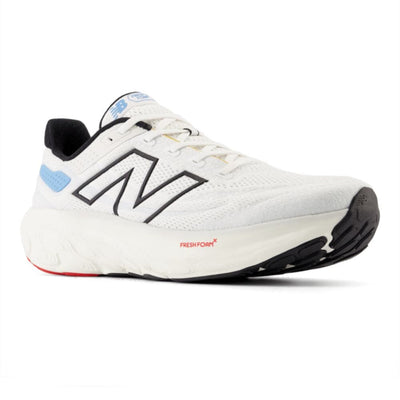 New Balance Men's Fresh Foam X 1080v13 - BlackToe Running#colour_white-black-coastal-blue