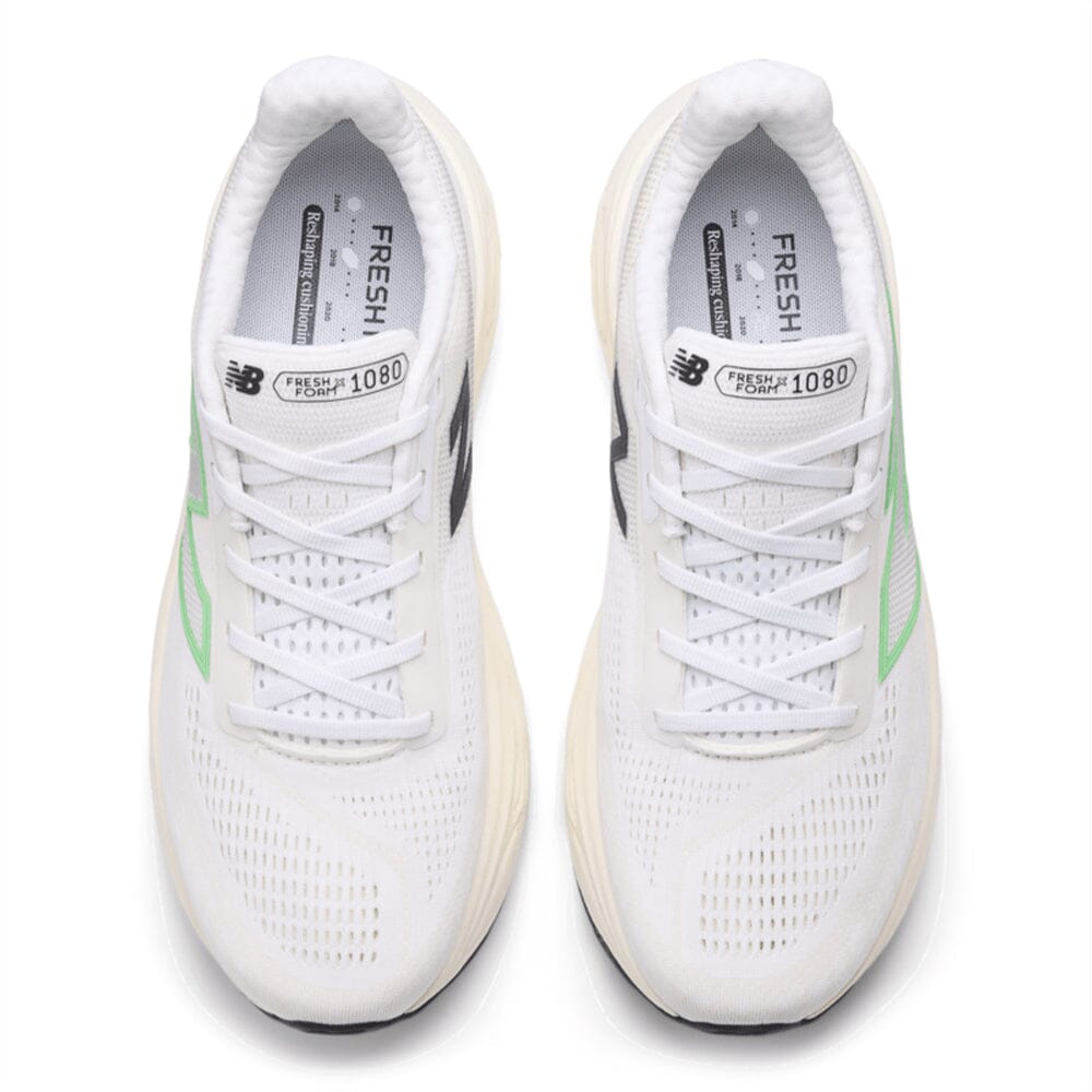 New Balance Men's Fresh Foam X 1080v14 - BlackToe Running#colour_white-lime-leaf