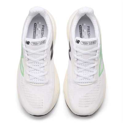 New Balance Men's Fresh Foam X 1080v14 - BlackToe Running#colour_white-lime-leaf