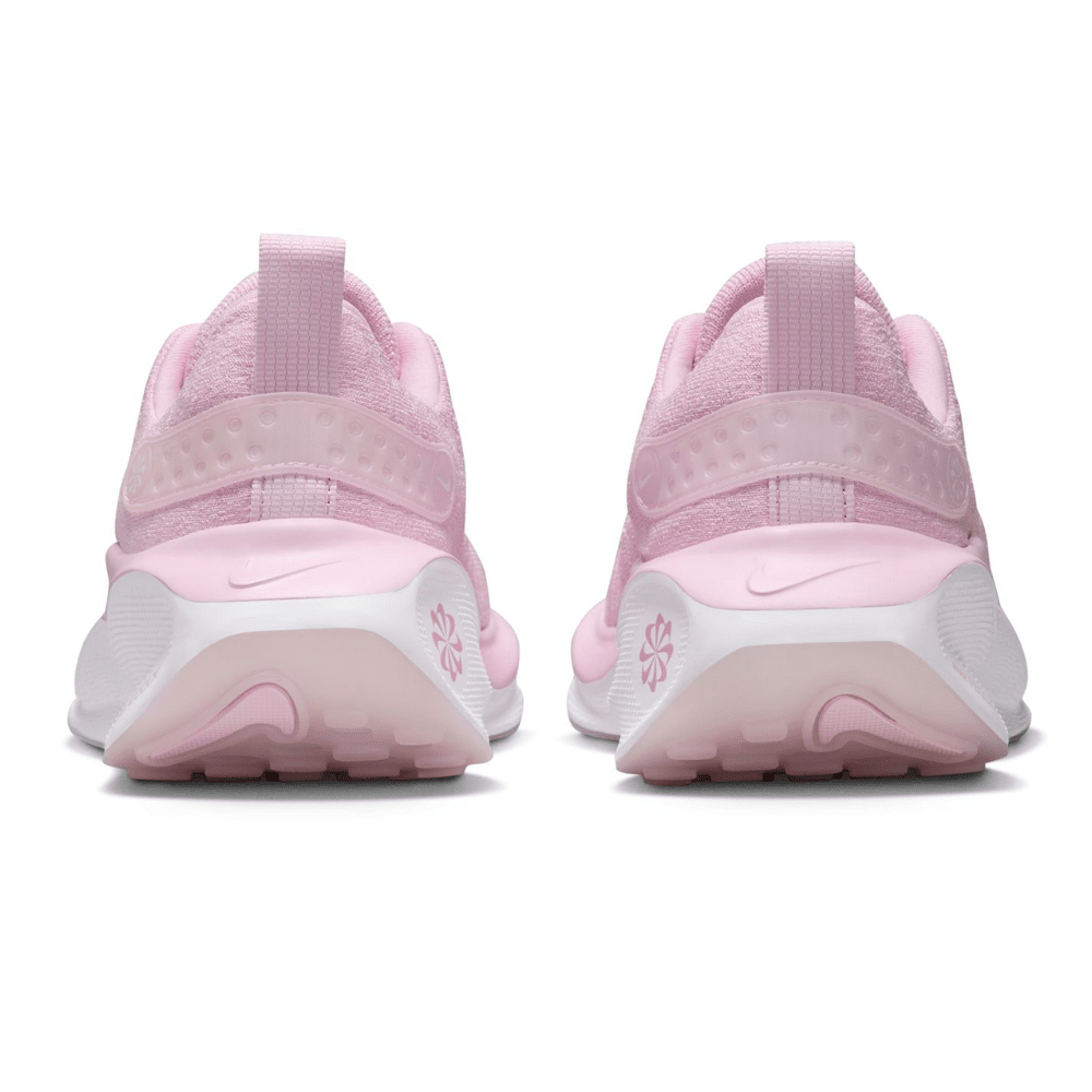 Nike Women's ReactX Infinity Run Flyknit 4 - BlackToe Running#colour_pink-foam-white