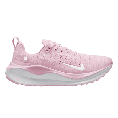 Nike Women's ReactX Infinity Run Flyknit 4 - BlackToe Running#colour_pink-foam-white